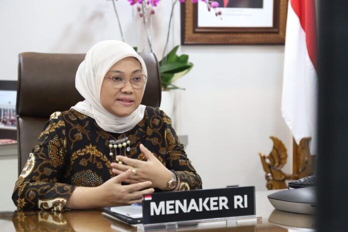 Menteri Ketenagakerjaan (Menaker) Ida Fauziyah