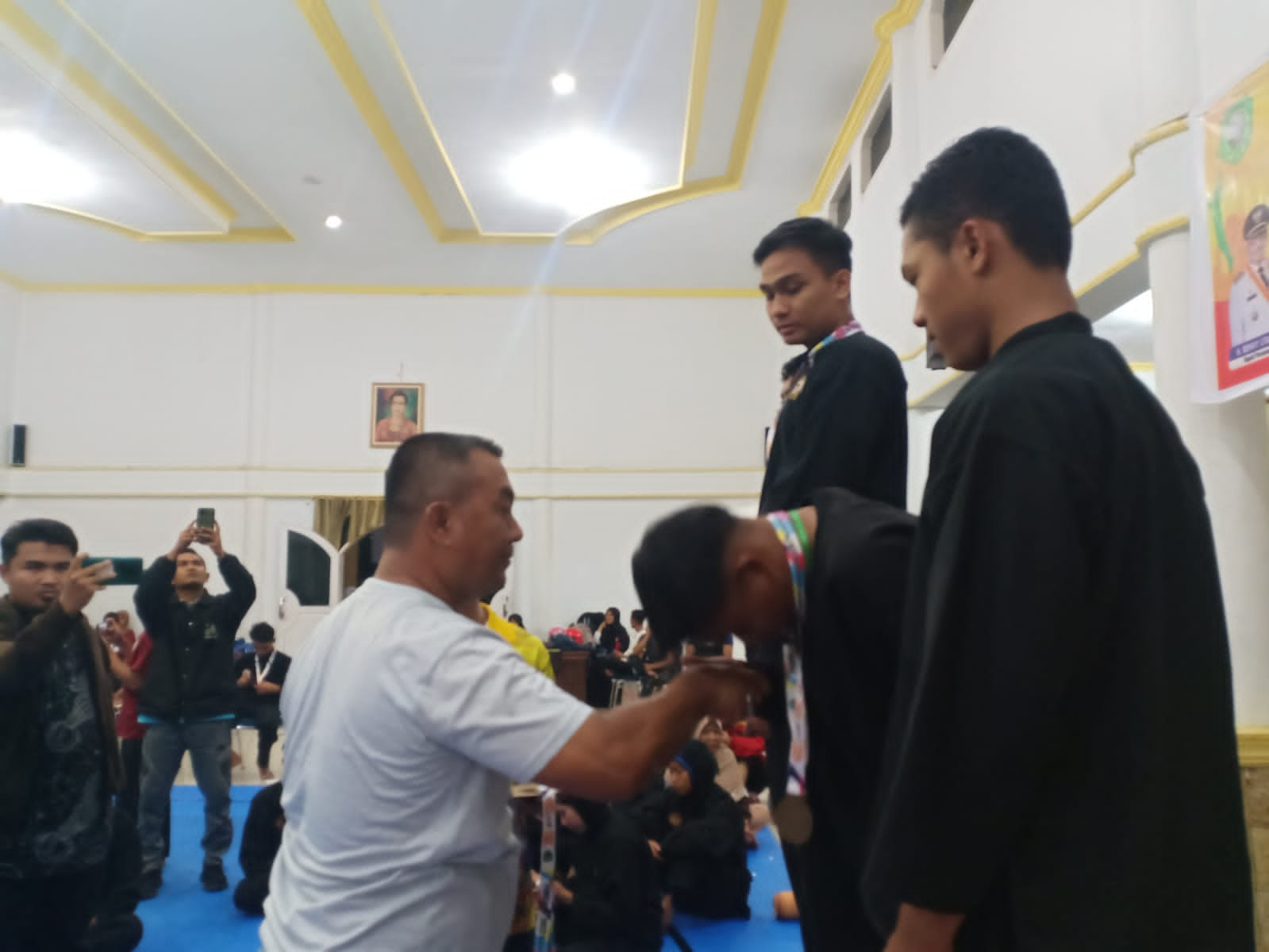 Pencaksilat diikuti 12 Kecamatan  dengan mempertandingkan 7 (tujuh) nomor tanding putra, 3 ( tiga) nomor tanding putri dan 1(satu) nomor seni putra serta 1( satu) nomor tanding putri