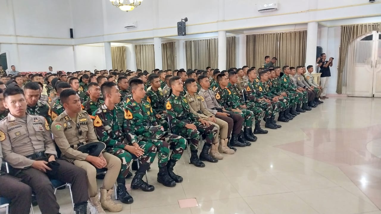 Gabungan Taruna AKPOL, AKMIL, IPDN dan BSSN Latihan Integrasi di Pasaman 