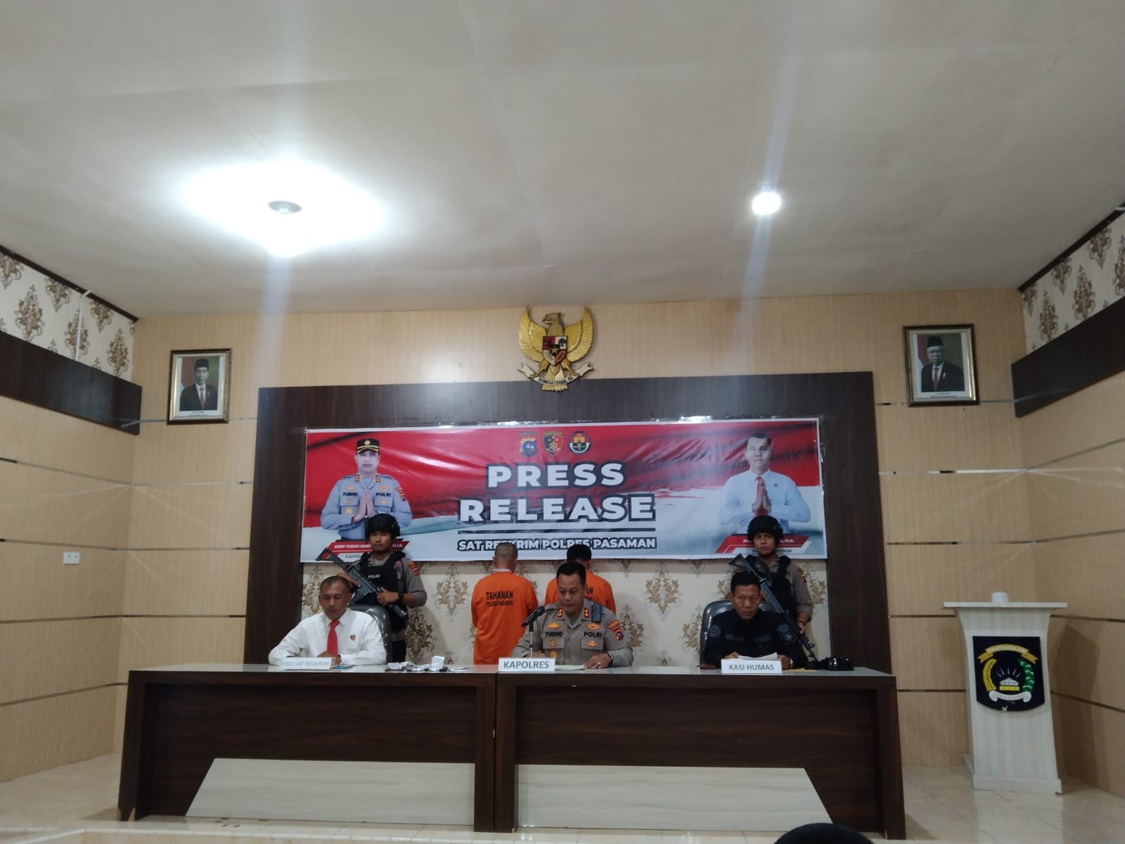 Modus Pinjam Motor, Kapolres Pasaman Ungkap Pidana Penggelapan Ranmor di Pasaman