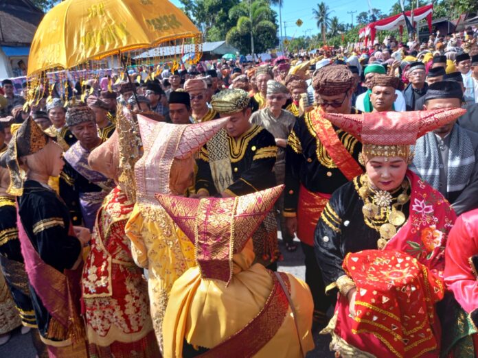 P2NAPAS Hadiri Alek Batagak Gala Sako Kari Ibrahim Pucuak Sarak Nagari Tanjung Beringin