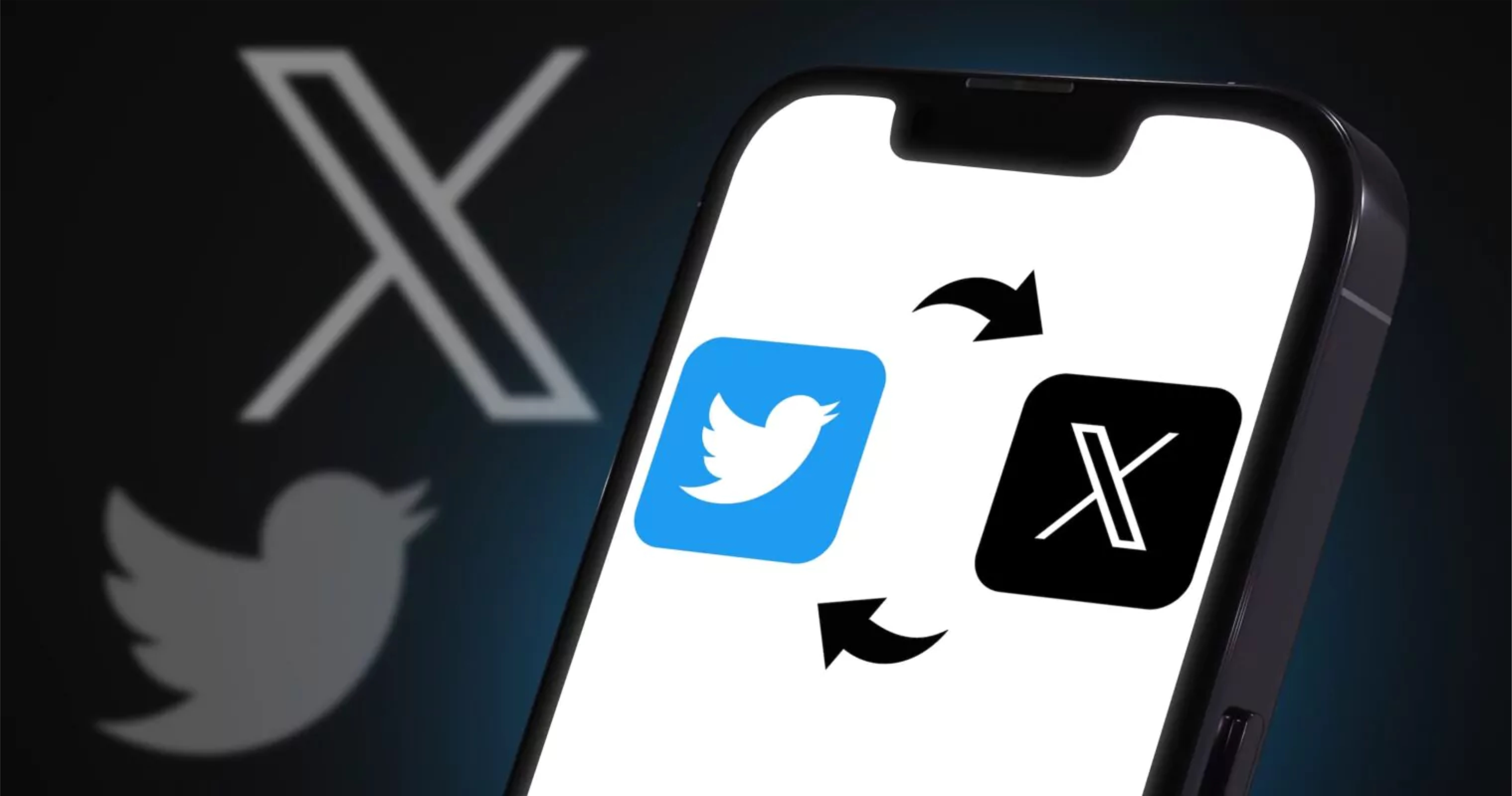 Elon Musk ubah logo twitter, lambang burung biru diganti jadi X/Marksmen Daily.