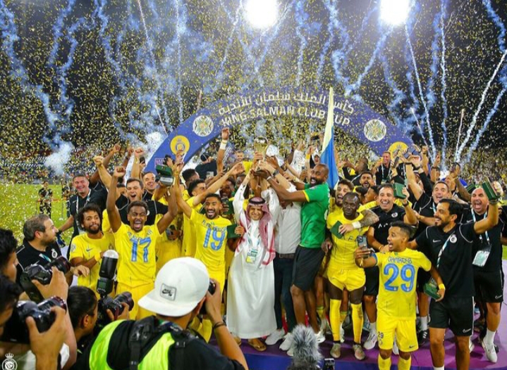 Cristiano Ronaldo Cetak Dua Gol Gemilang, Antar Al Nassr Juara Arab Club Champions Cup/Image/Instagram@alnassr