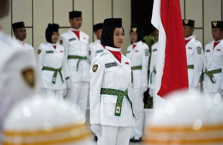 Wakil Bupati Solok Selatan Mengukuhkan Anggota Paskibra Kabupaten dalam Upacara Resmi/image/instagram@solokselatankab