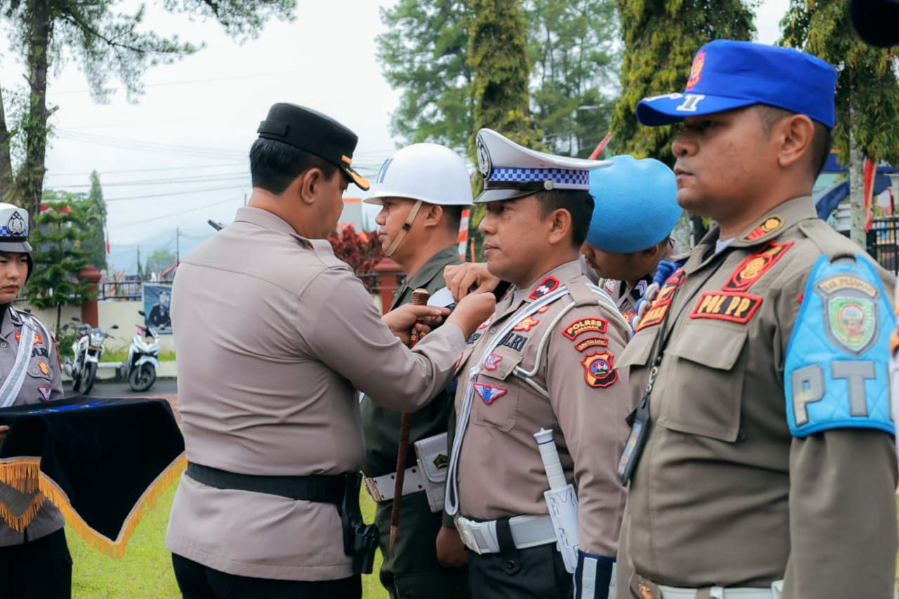 Polres Pasaman Gelar Operasi ZEBRA 2023, Ciptakan Kamseltibcarlantas Menuju Pemilu Damai 2024