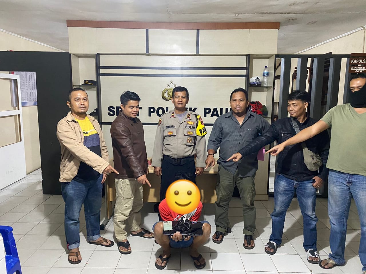 Pelaku Curanmor di Kos-kosan Padang Ditangkap Polsek Pauh/Doc.polsek pauh