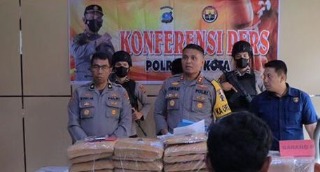 Polres 50 Kota Gagalkan Peredaran Ganja 54,1 Kg di Wilayah Limapuluh Kota/Doc.polres 50 kota