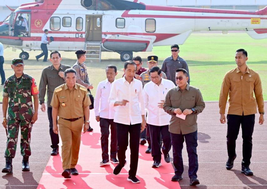 Presiden Jokowi Kunjungi Cilegon untuk Tinjau Kemajuan Pembangunan Industri Lokal/Doc.Sekretariat Presiden