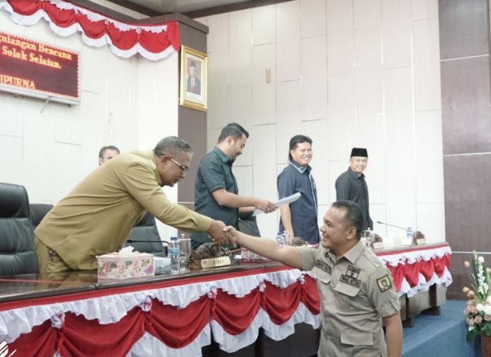 Pemkab Solok Selatan Rampingkan Struktur Organisasi BPBD sebagai Langkah Penyederhanaan Birokrasi/Doc.@pemkabsolokselatan