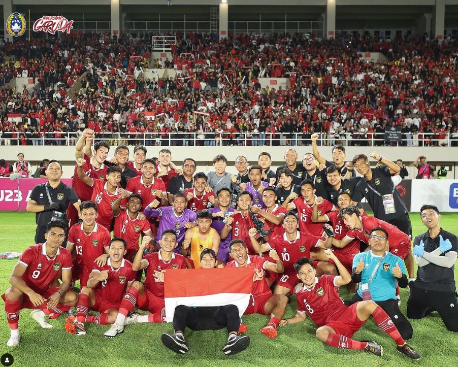 Timnas Indonesia U-23 Pastikan Diri Lolos ke Putaran Final Piala Asia U-23 2024 dengan Kemenangan 2-0 atas Turkmenistan/Doc.@pssi