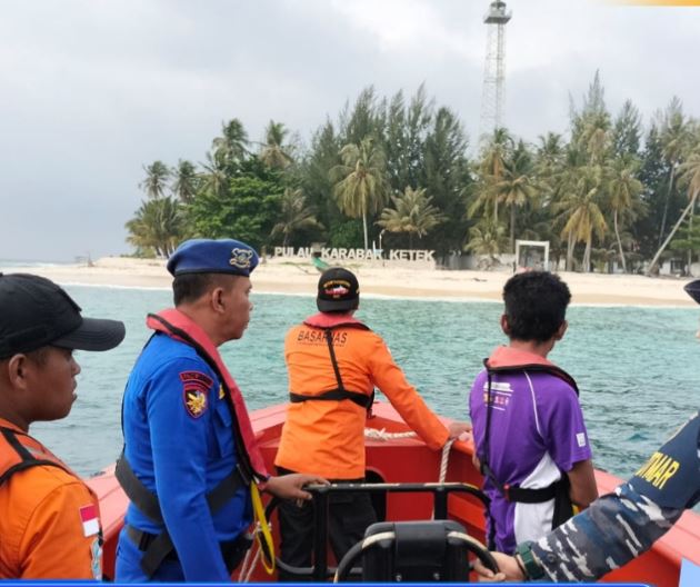 Korban Hilang Akibat Sampan Boat Terbalik di Lautan Muaro Batang Kapas, Pencarian Masih Berlanjut/Doc.Polres pessel