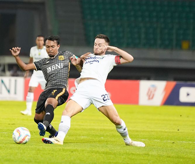 Persib Bandung Raih Kemenangan Dramatis 2-1 Kontra Bhayangkara Presisi Indonesia FC/Dok.bhayangkara FC