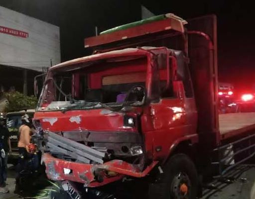 Tragedi di Exit Tol Bawen: Sopir & Kernet Truk  Diamankan Polisi Usai Menabrak Belasan Kendaraan/Dok.istimewa