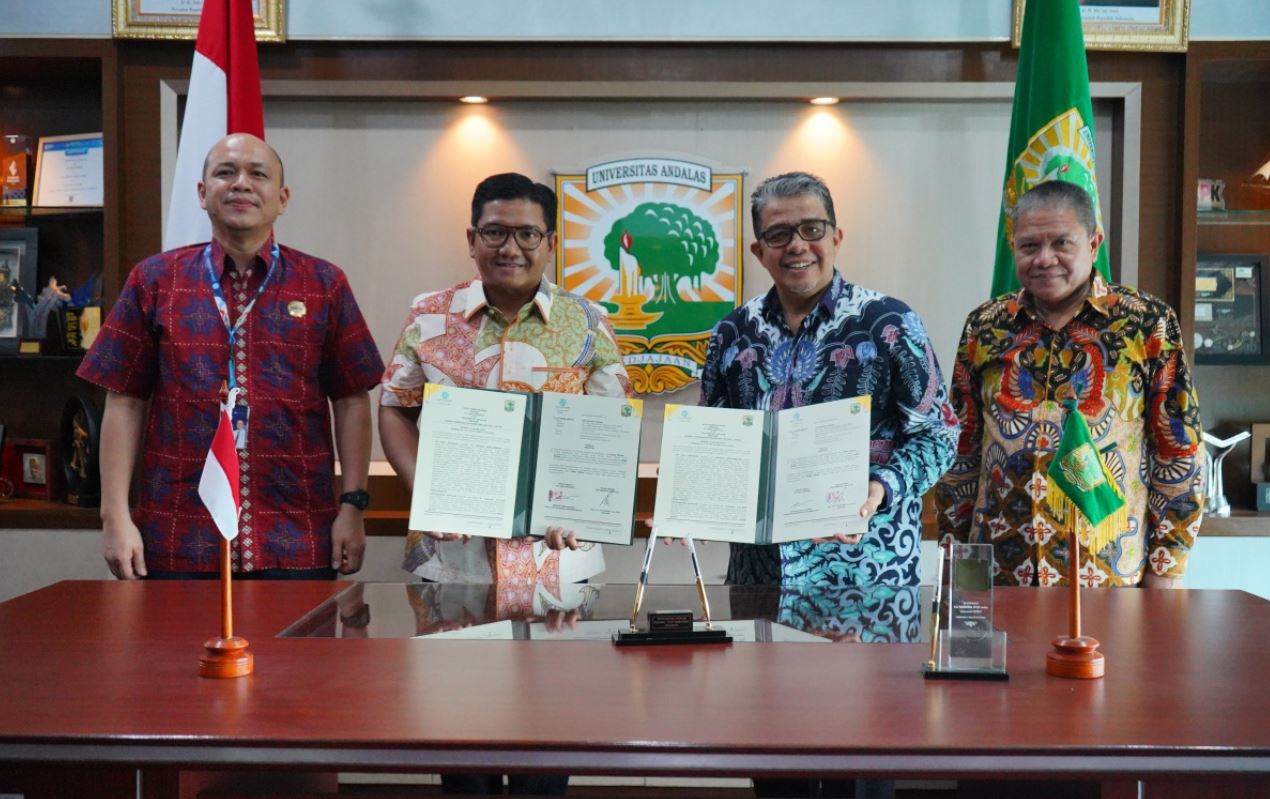 Jasa Raharja dan Universitas Andalas Teken MoU untuk Sinergi Keselamatan Lalu Lintas/Dok.unandacid