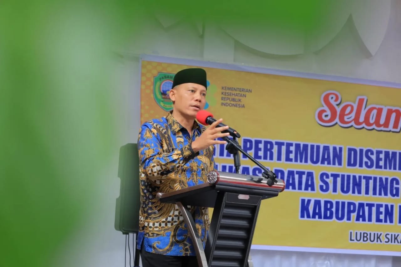 Wakil Bupati Pasaman Sabar AS Hadiri, Peserta Pertemuan Siseminasi Lintas Program Sektor Publikasi Data Stanting Dan Asistensi PMT Lokal