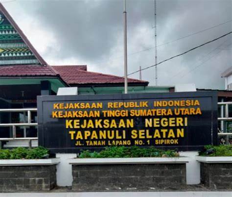 Kantor Kejaksaan Negeri Tapanuli Selatan Provinsi Sumatera Barat.