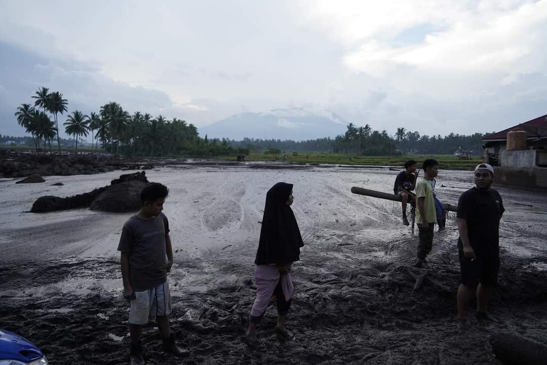 Salah satu wilayah terdampak banjir bandang Sumatera Barat di Tanah Datar